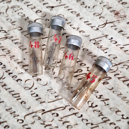 vintage horology parts tray