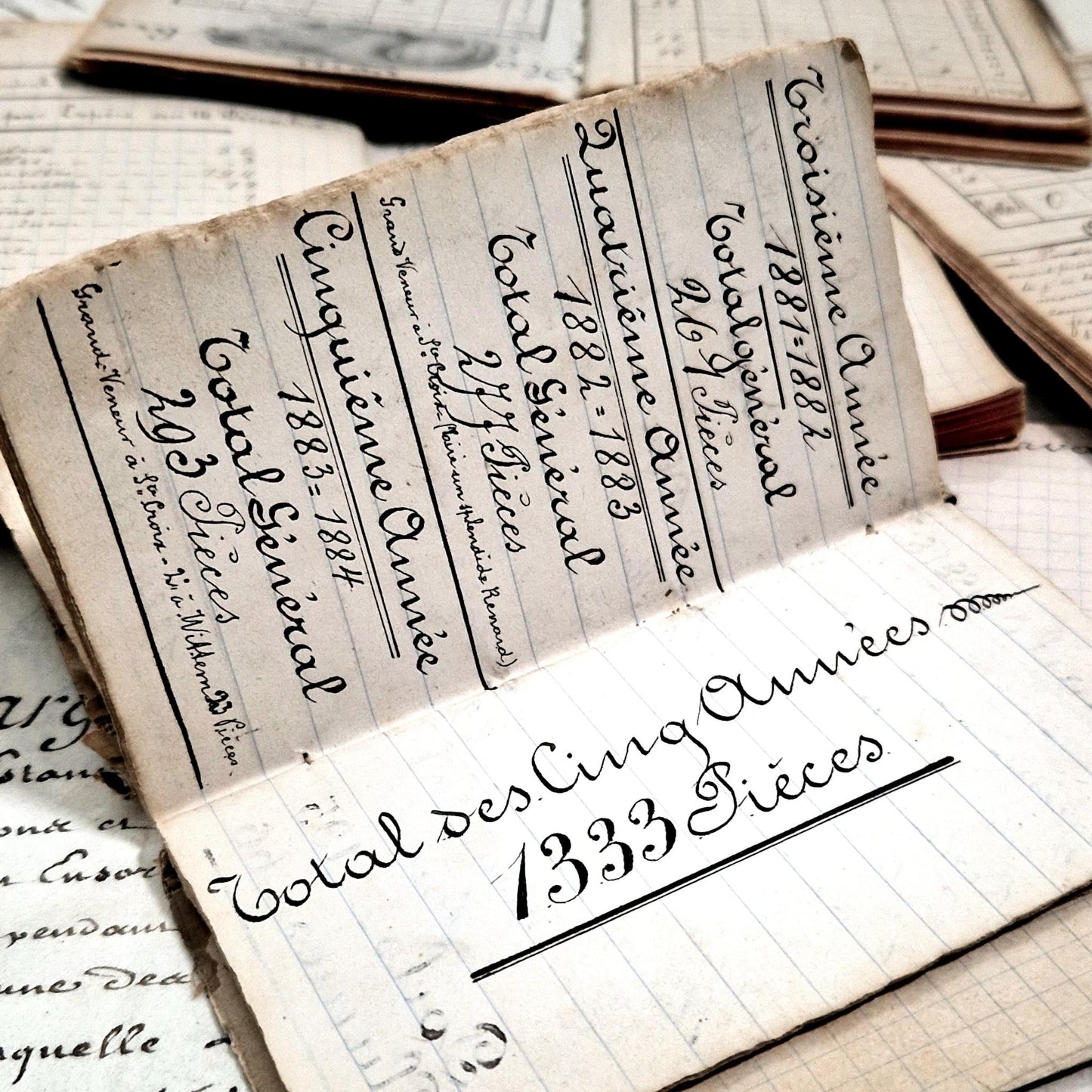 vintage hunting journals handwritten