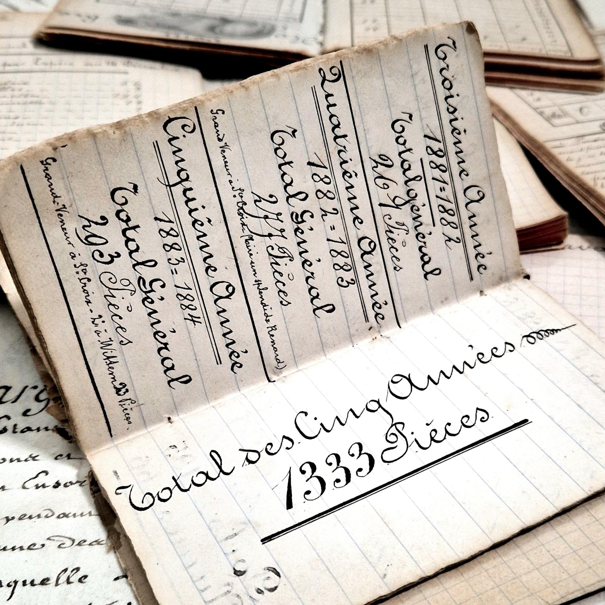 vintage hunting journals handwritten