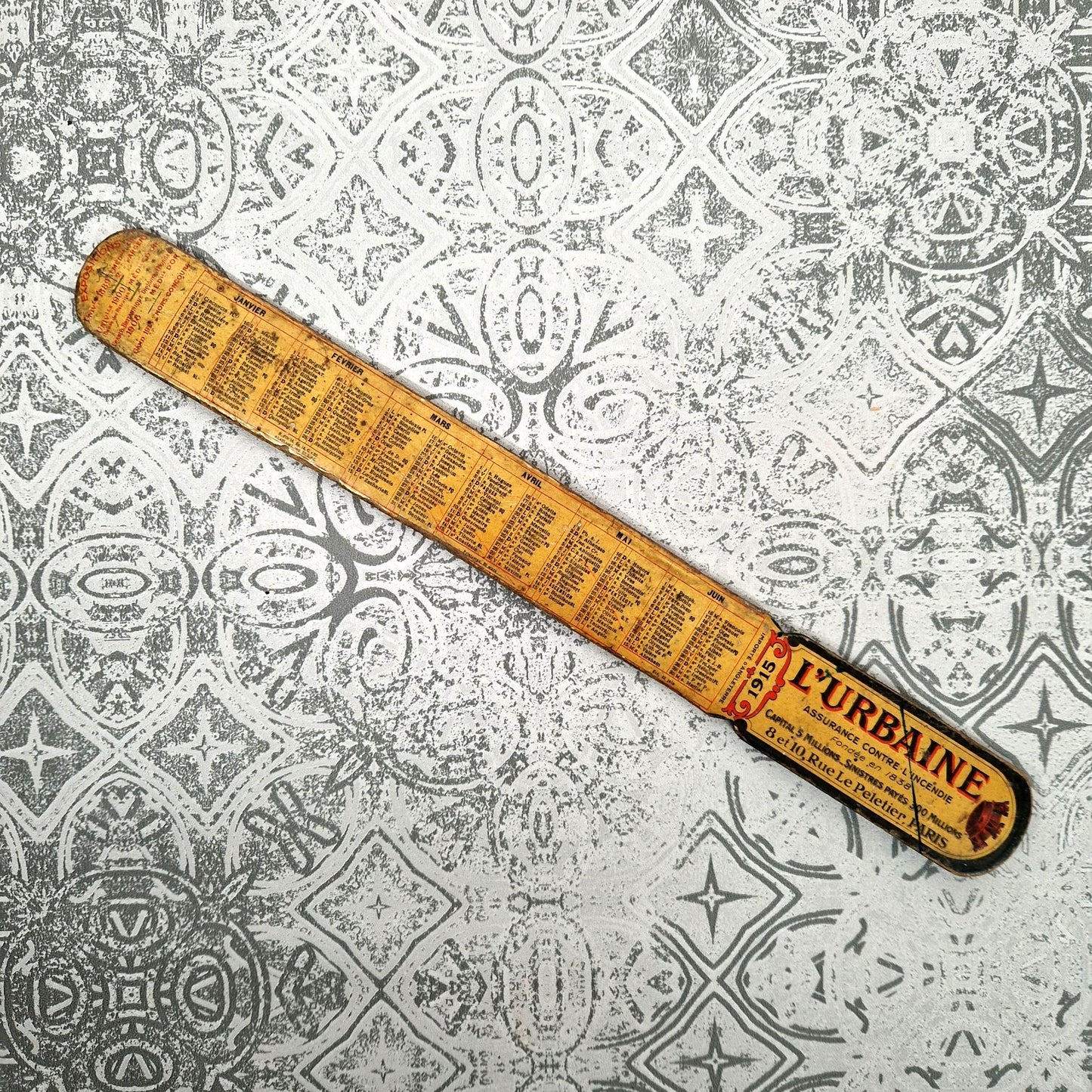 vintage letter opener urbaine 1915