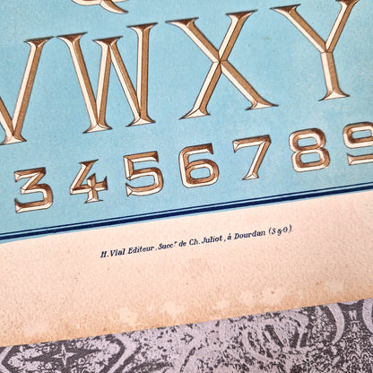 vintage lettering office