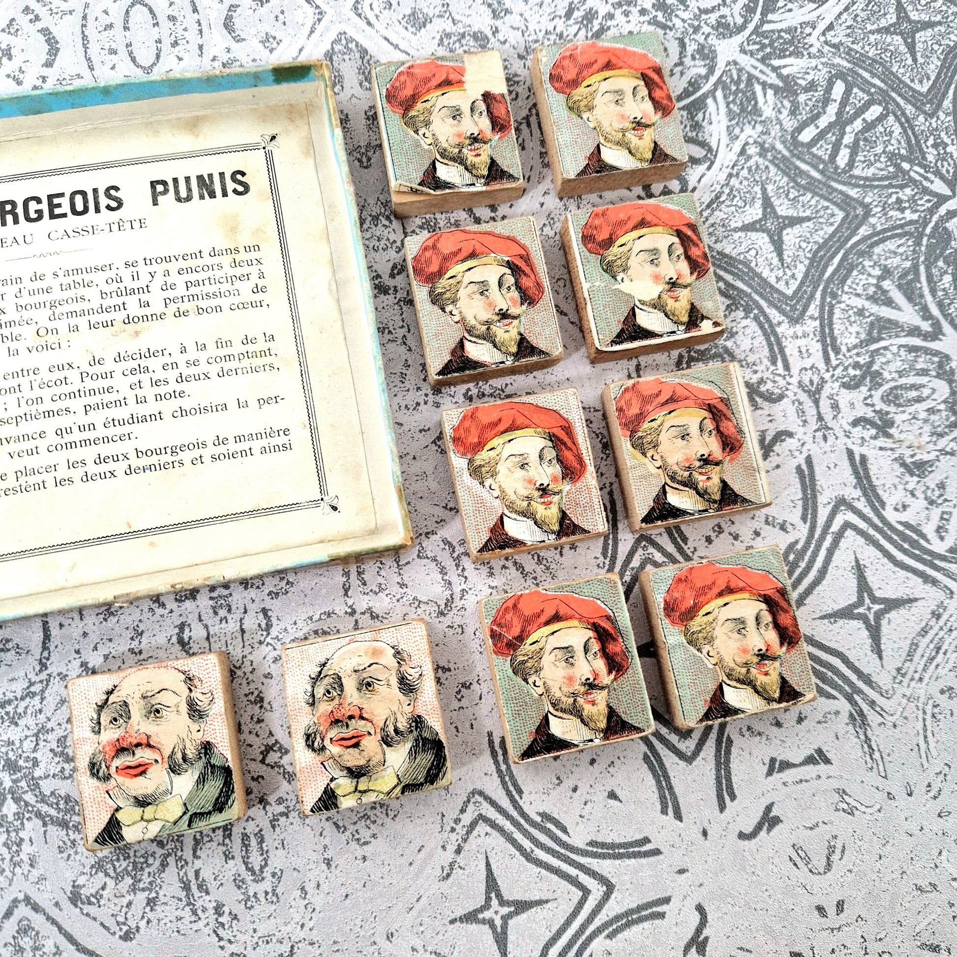 vintage logic game bourgeois