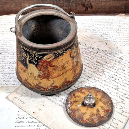 vintage lu cookie jar french advertising