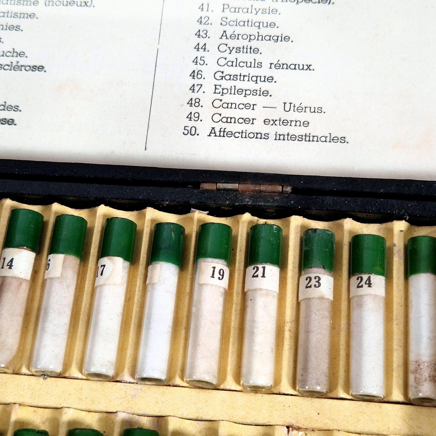 vintage medical radiesthesia set