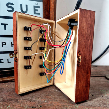 vintage optometry chart front