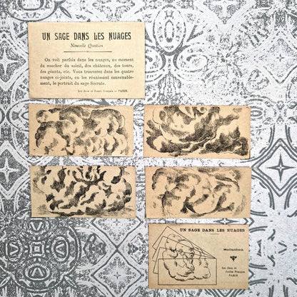 vintage paper game socrates