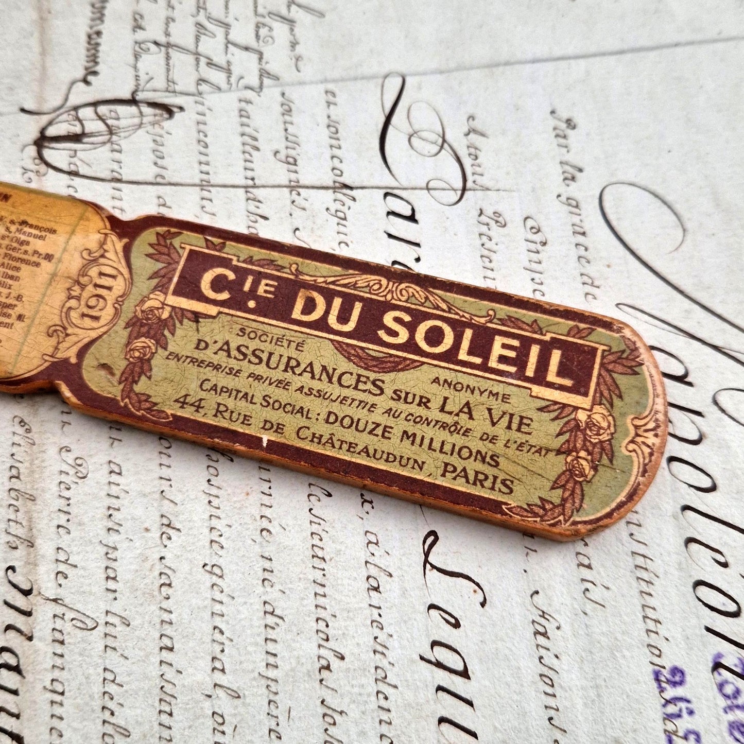 vintage parisian desk accessory