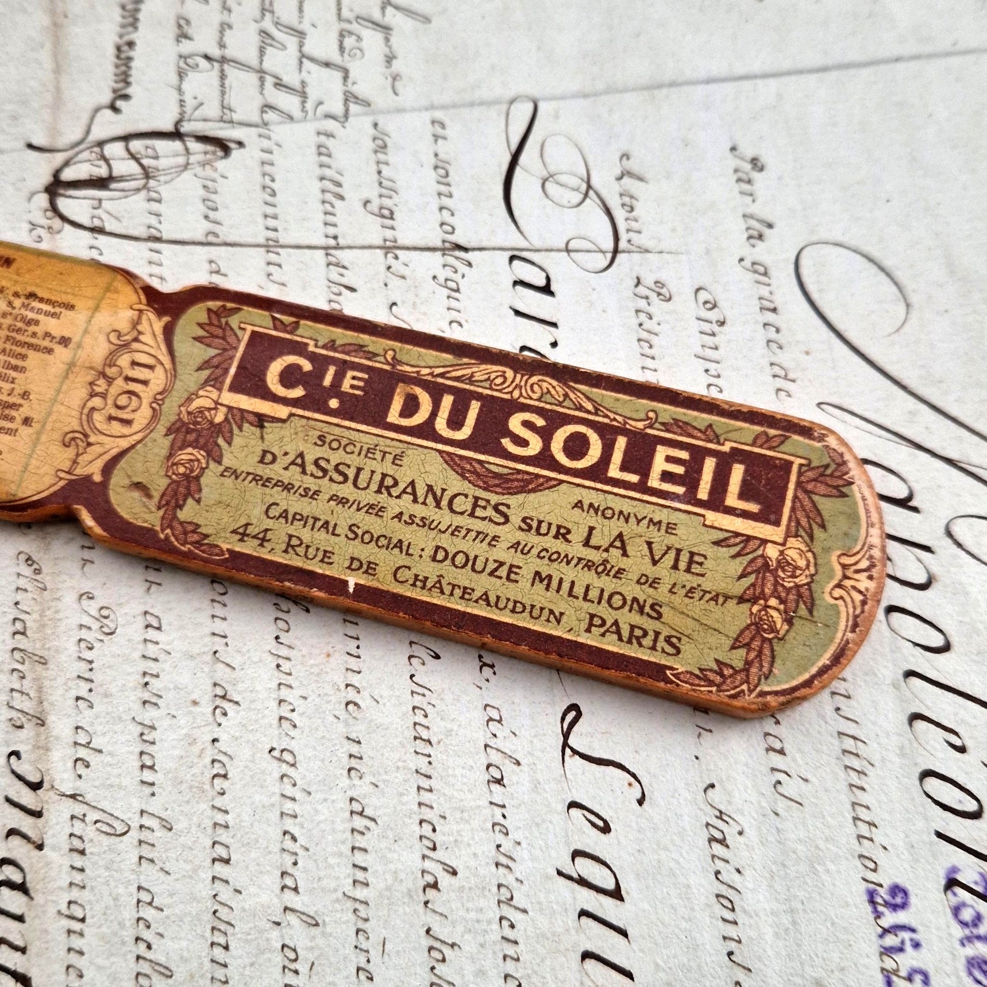 vintage parisian desk accessory