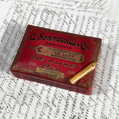 vintage pen box a sommerville and co
