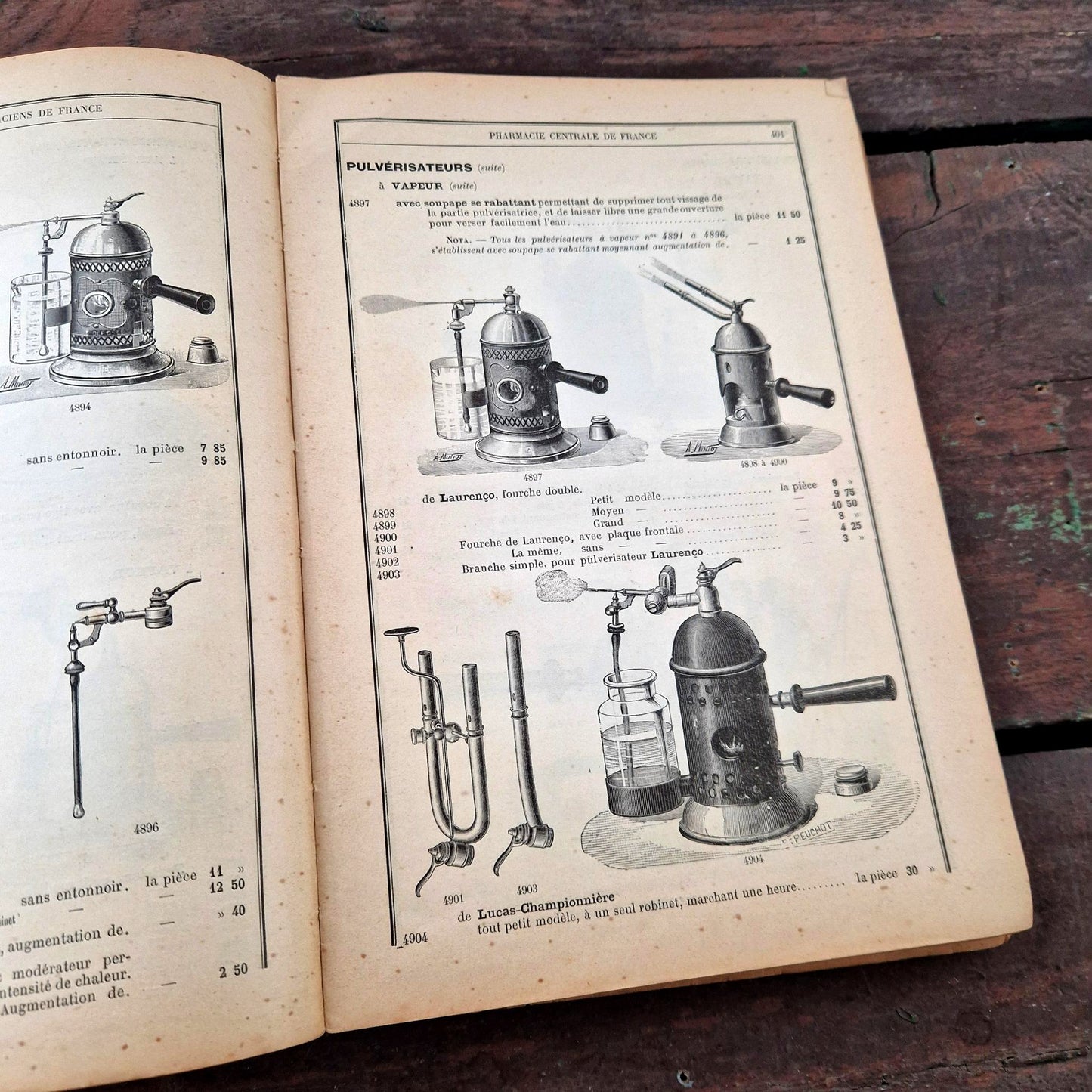 vintage pharmacy catalogue 1905