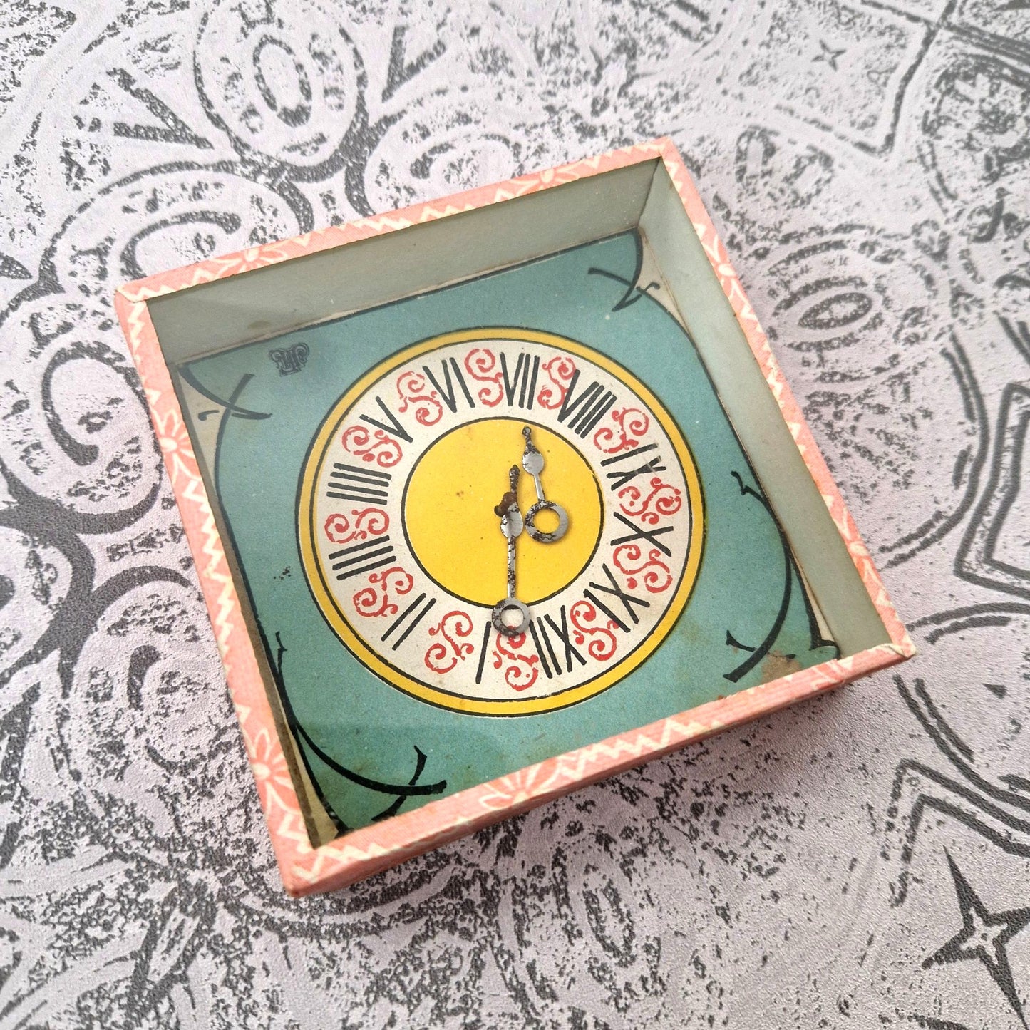 vintage pneumatic clock toy