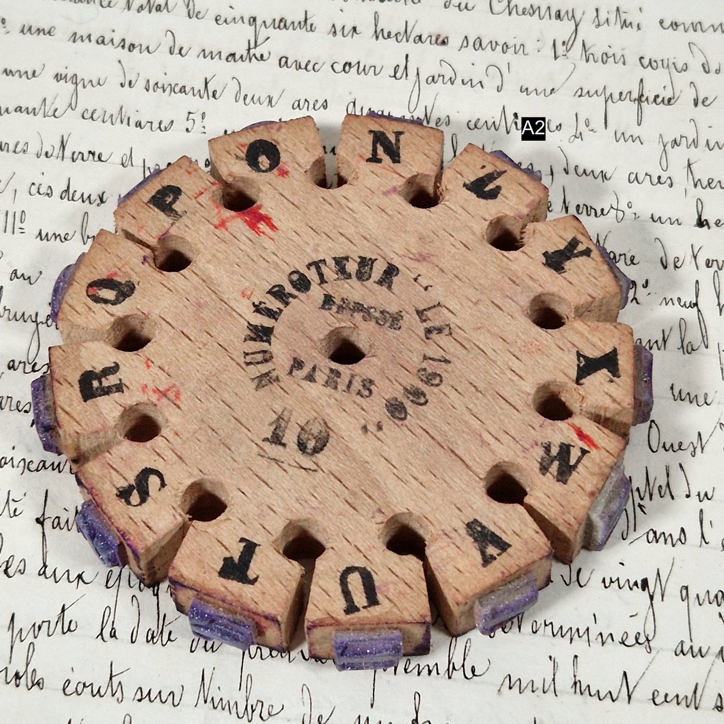 vintage printer numeroteur