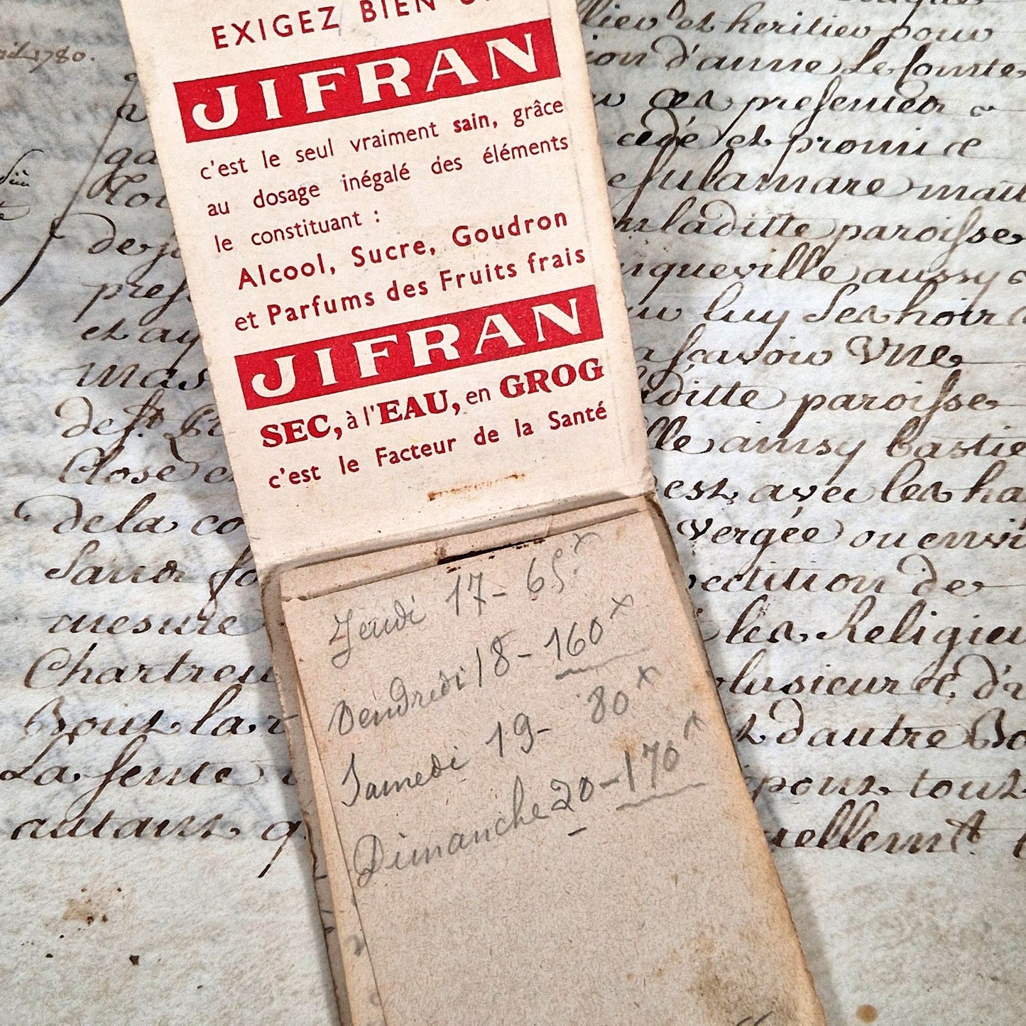 vintage robert tar liquor booklet