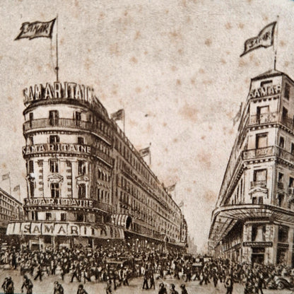 vintage samaritaine paris board