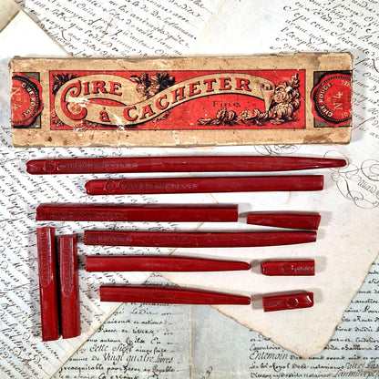 vintage sealing wax paris belle epoque
