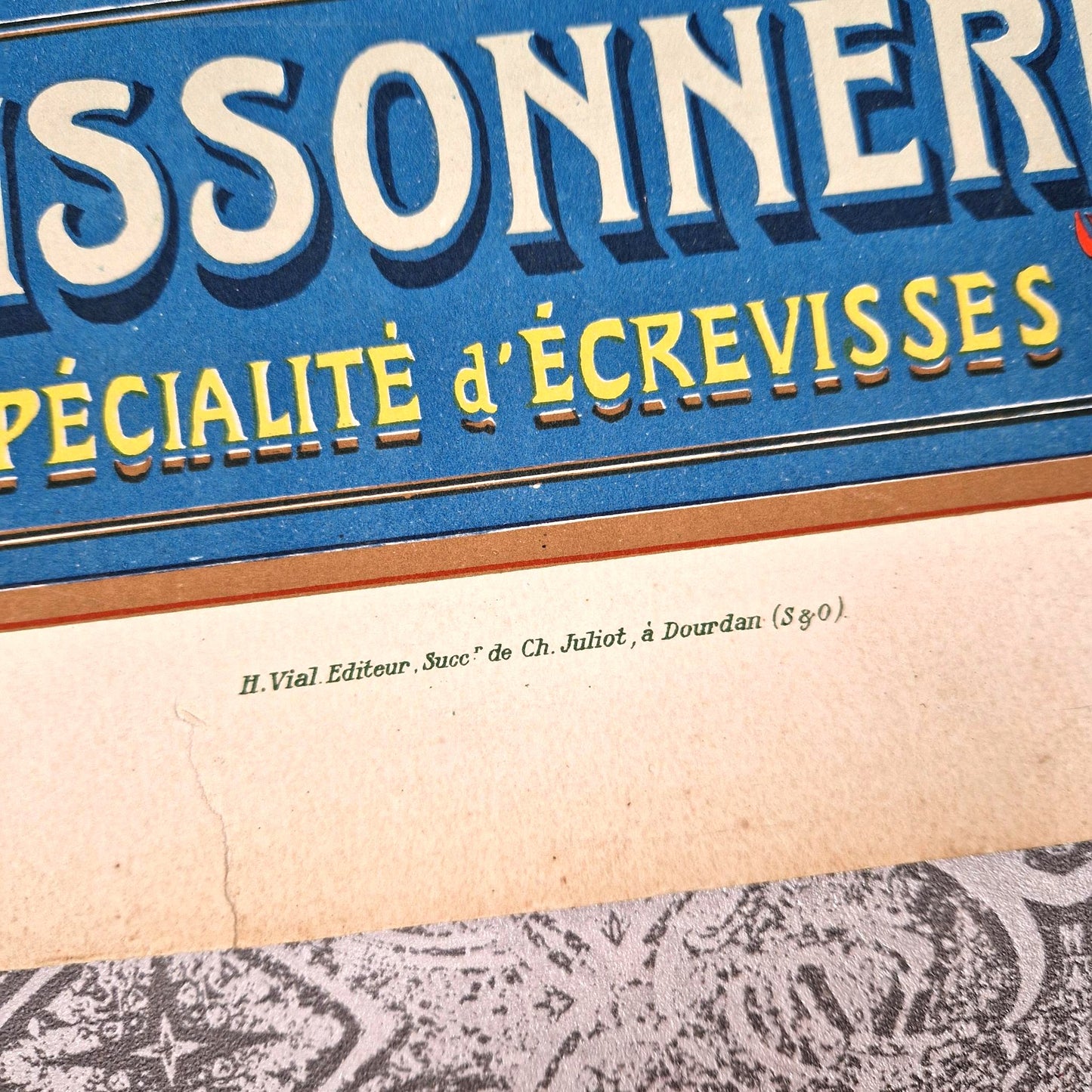 vintage shop signs typography