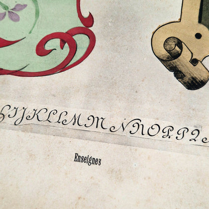 vintage signboard designs guerinet paris