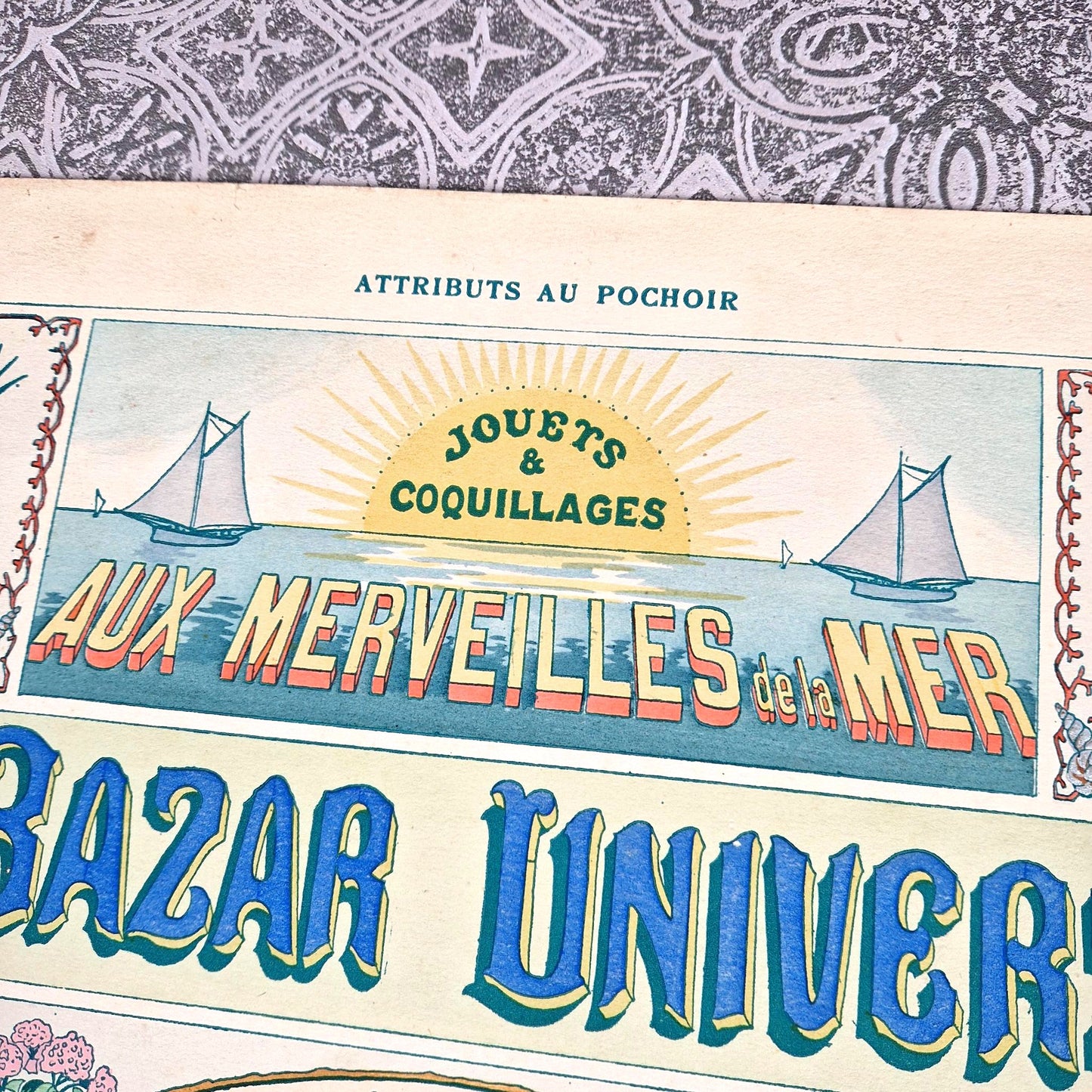 vintage typography bazaar