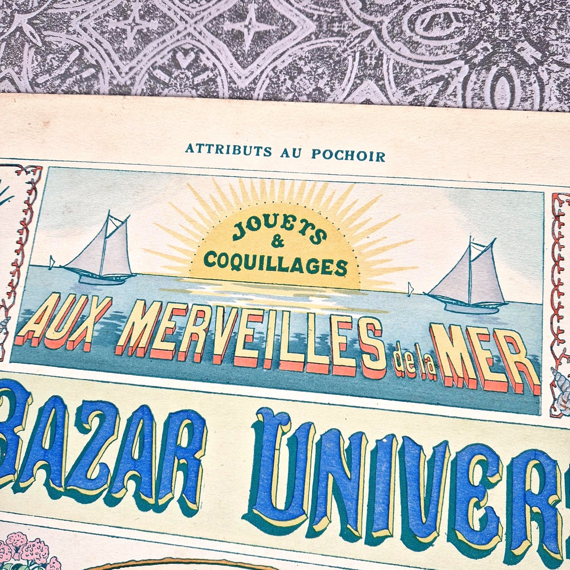 vintage typography bazaar