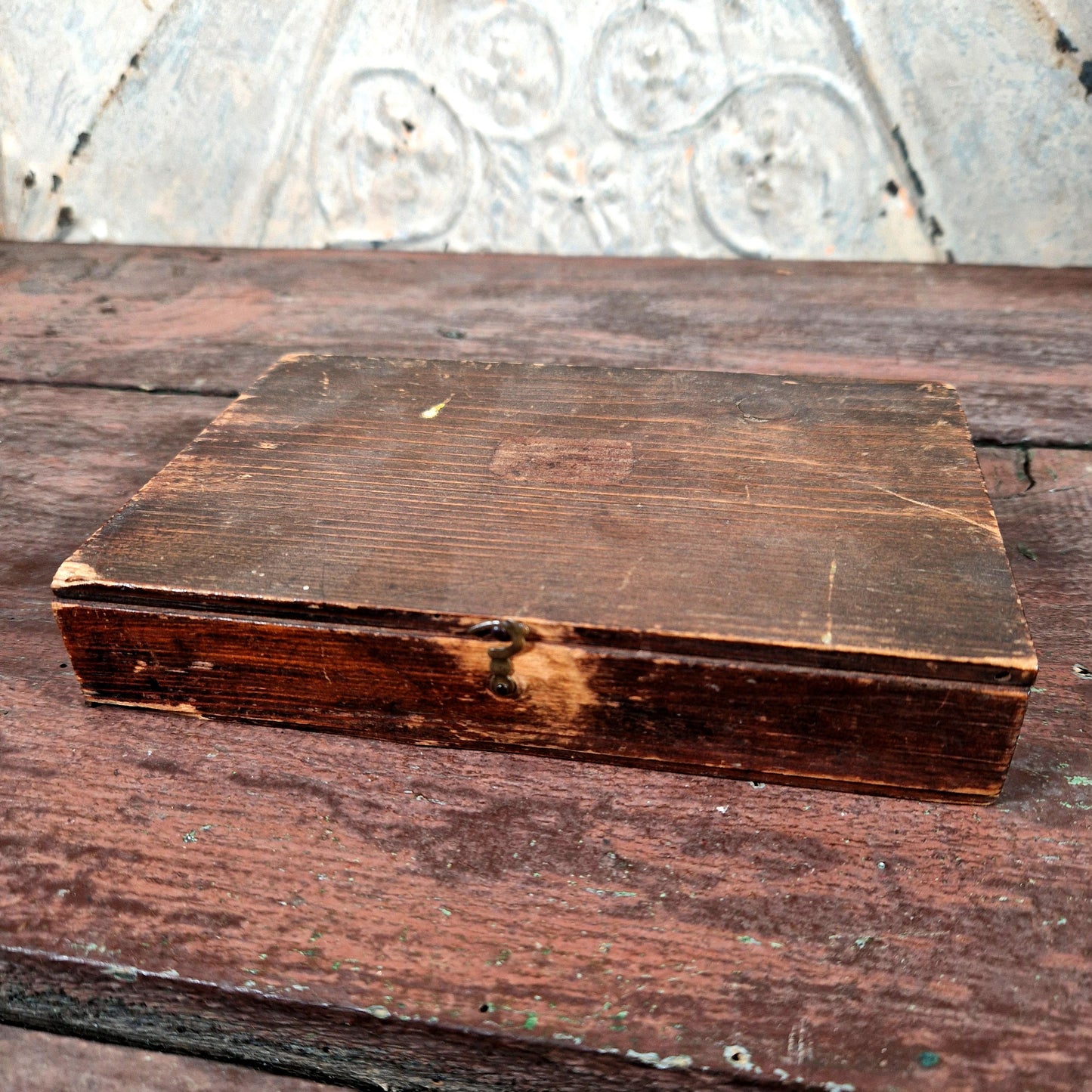 vintage watch key star parts box