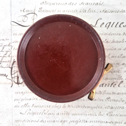 vintage zig-zag polish box