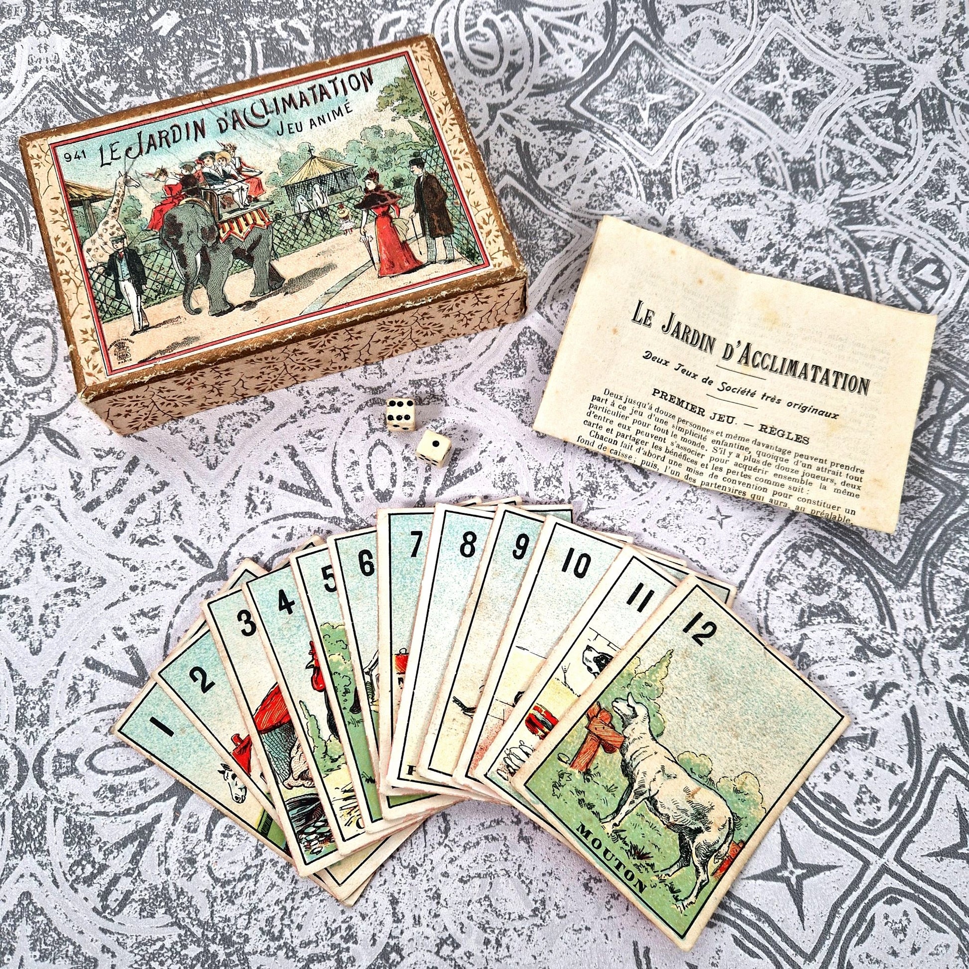 vintage zoo game jfj paris