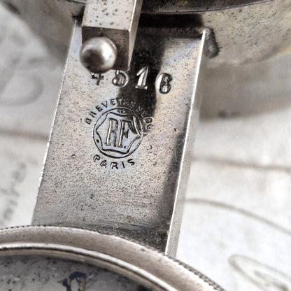 wind speed gauge antique scientific box