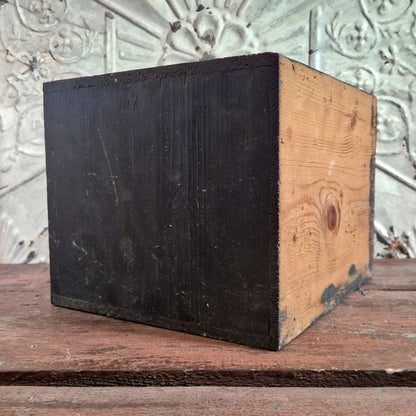 wooden watchmakers chest drawers