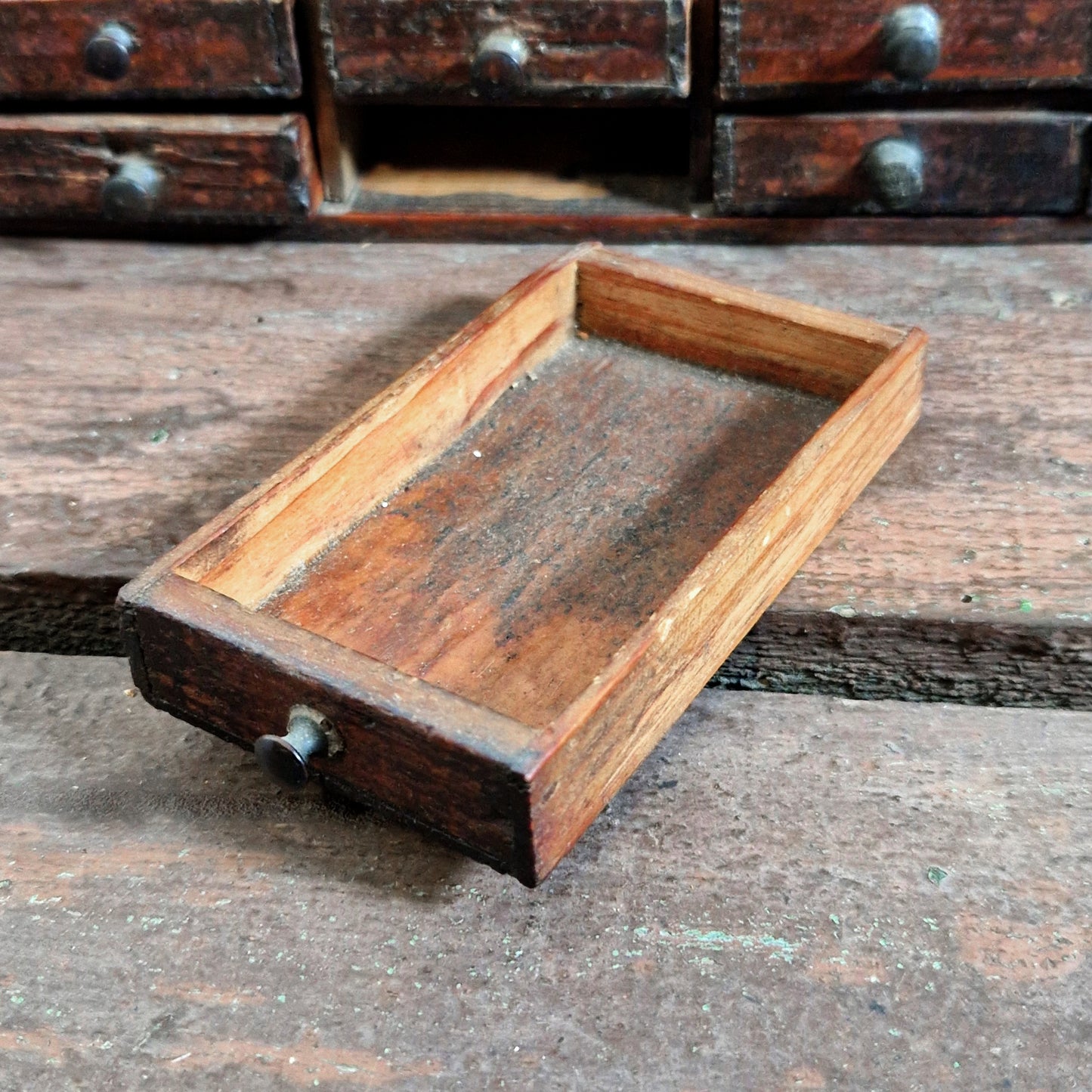 wooden watchmaking chest drawers