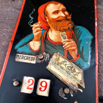 zigzag cigarette papers advertising sign