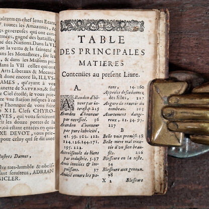 zodiac hand engraving rare book 1667